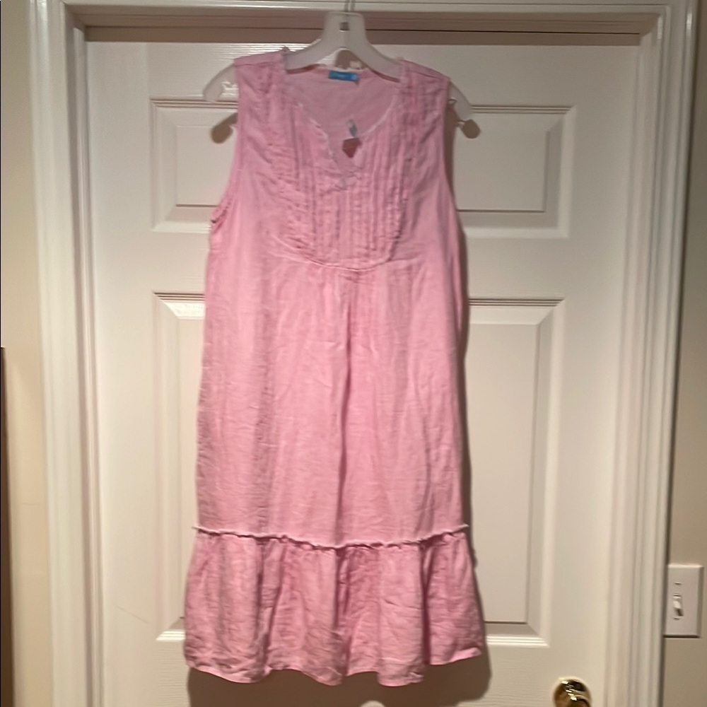 J. McLaughlin Maryann sleeveless linen dress